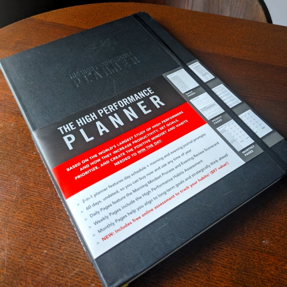Brand New the High Performance Planner